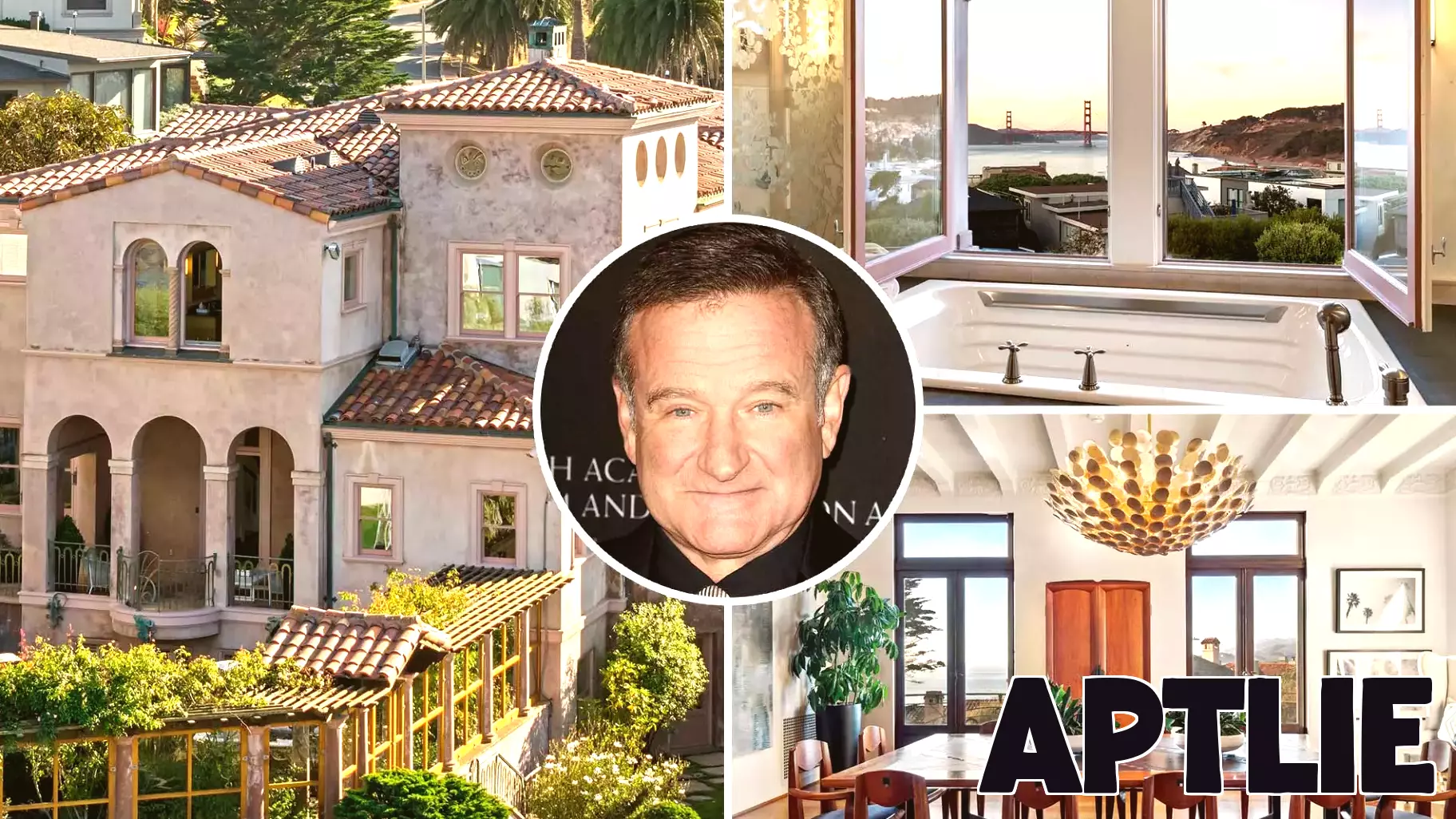 A Celebrity Home with Heart: Robin Williams' Family Residence in Sea Cliff